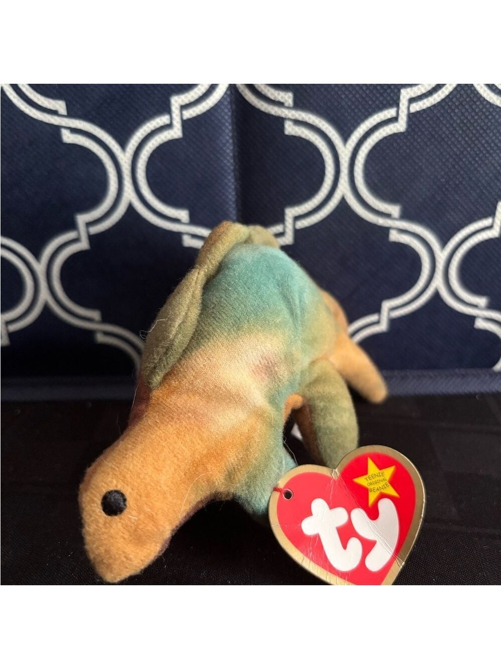 Retired Ty Stegosarus Plush Toy- Steg